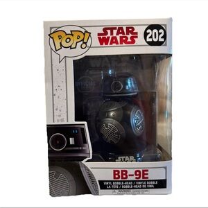 Funko Pop! Star Wars BB-9E Black and Gray Figure 202